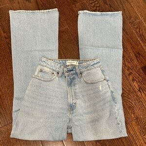 Abercrombie and Fitch Curve Love Vintage Flare High Rise